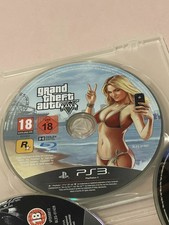 4 x PS3 Playstation 3 Game Discs GTA V - Motorstom - Modern Warfare 3 - GT 5 Pro