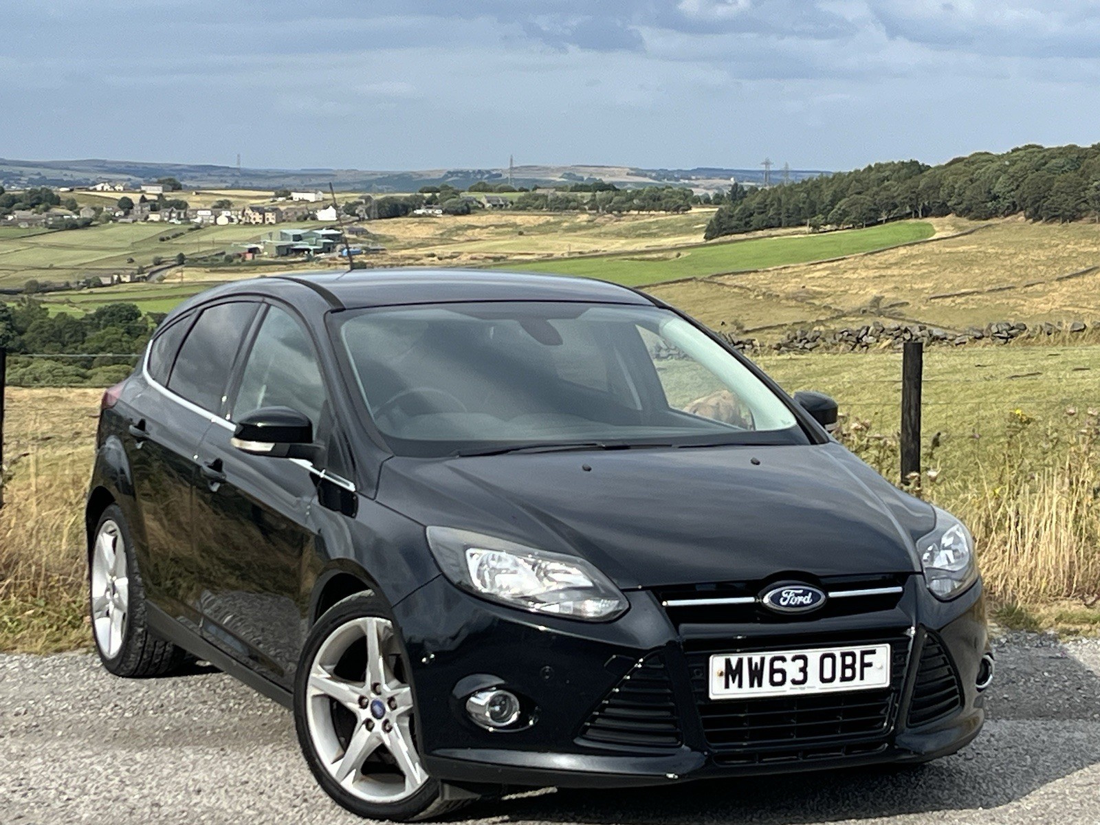 2013 63 FORD FOCUS 1.6 TDCI TITANIUM NAVIGATOR 5 DOOR HATCHBACK 115 BHP MANUAL