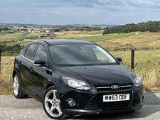 2013 63 FORD FOCUS 1.6 TDCI TITANIUM NAVIGATOR 5 DOOR HATCHBACK 115 BHP MANUAL