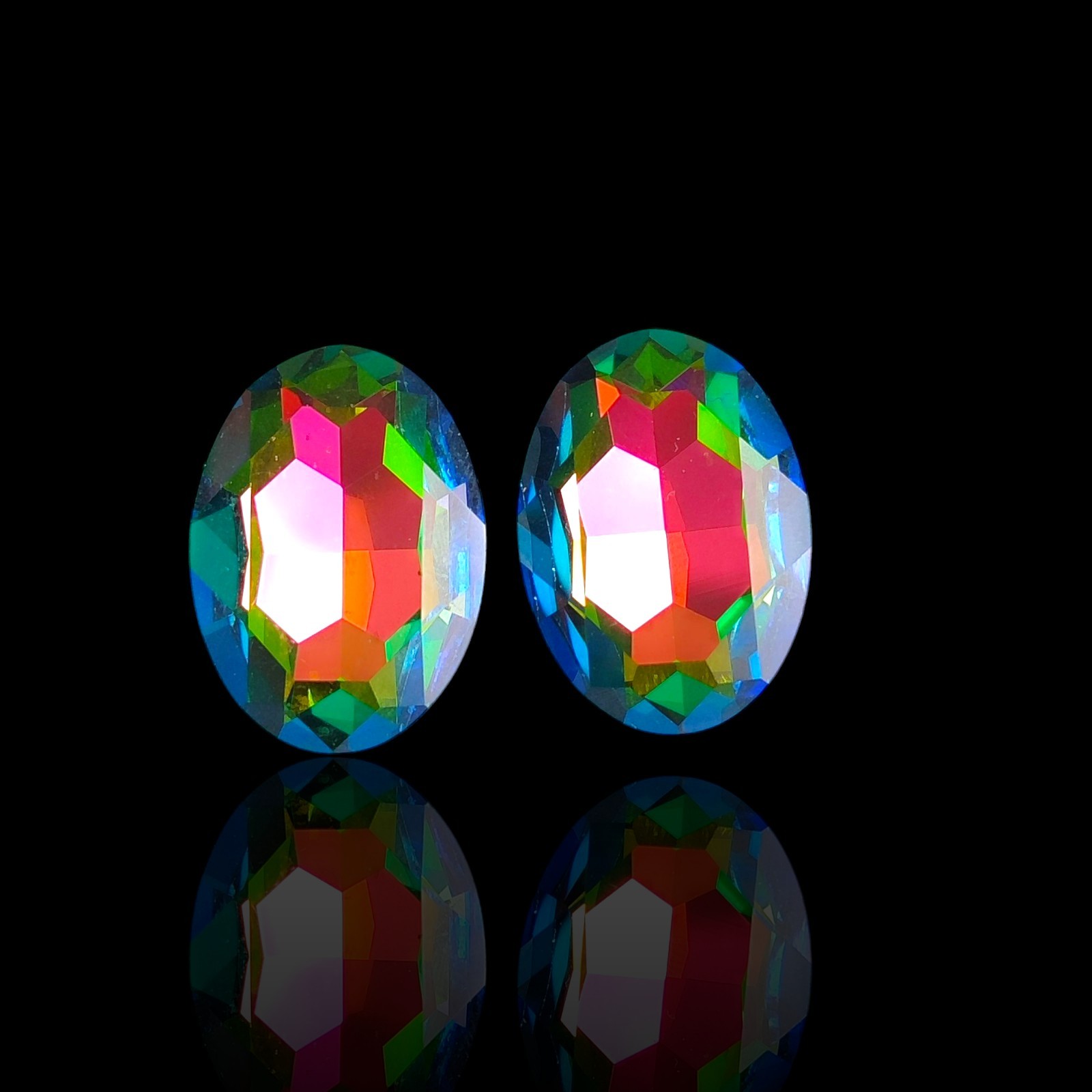 Vintage Large Bold Statement Watermelon Vitriol G… - image 1