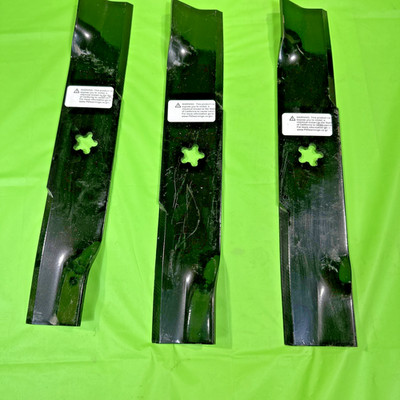 3 PK Husqvarna 539112078 Blade YTH24V42 YTH23V42LS YTH22V42LS YT42XLS OEM