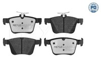 Meyle Bremsbelagsatz, Scheibenbremse MEYLE-PD: Advanced Perform 025 250 0916/PD