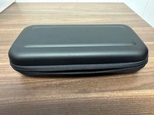 Rubberized Black Carrying Case Holds Console And 8 Game Cartridges For 6E