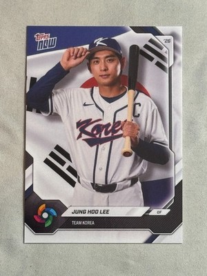 2026 Topps Now WBC Jung Hoo Lee #KOR01 South Korea