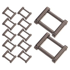 20 Pcs Strap Adjuster for Bags Purse Hardware Clasps Handbags Closures