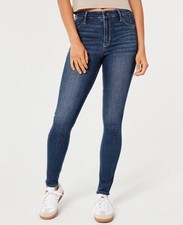 NEW Hollister California High-Rise Jean Leggings Advanced Stretch Sz 3L Long