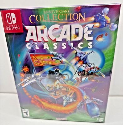 Nintendo Switch Arcade Classics Anniversary Collection Limited Run New Sealed
