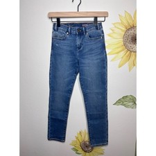 J.Crew Crewcuts Girls Runaround Slim Jeans Medium Wash Blue Size 10
