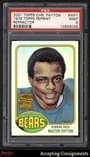 2001 Topps Chrome Payton '76 Reprints Refractors #WP1 Walter Payton PSA 9 MINT