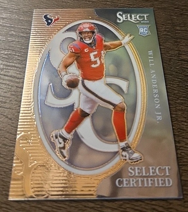 2023 Panini Select - Select Certified Rookies Will Anderson #CRO-WAN (RC)