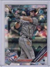 * CHAD SPANBERGER * 2019 BOWMAN CHROME ATOMIC REFRACTOR AUTO RC