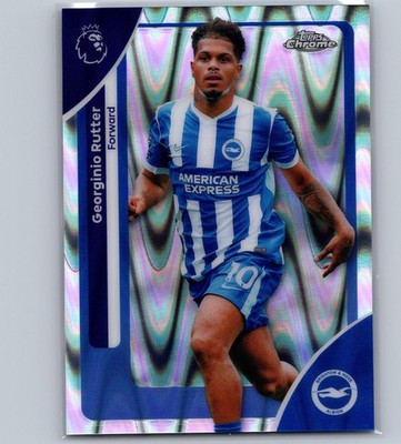 2025-26 Topps Chrome Premier League #48 Georginio Rutter RayWave Refractor