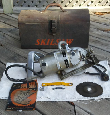 SKILSAW TOOLS Vintage Model 67 Skil Saw 115V 8 Amp *Parts or Refurbish*