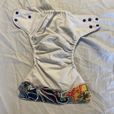 Lalabye Baby Multicolor Pocket Cloth Diaper One Size Fits Most w/Inserts