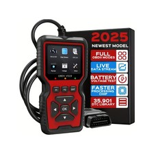 V519 OBD2 Scanner - Vehicle Inspection and Fault Diagnostic Tester Battery Test