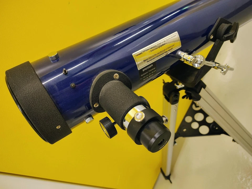 BRESSER Junior 76/700 AZ Spiegelteleskop – Neuwertig, Komplett - Bild 4 von 4