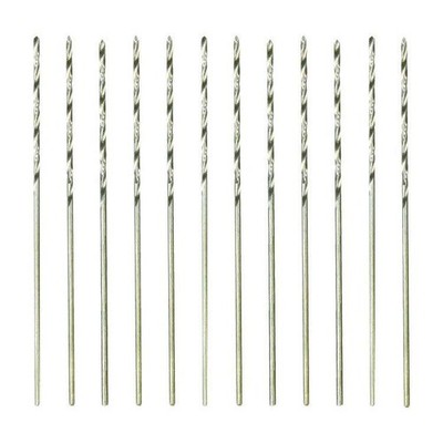 Excel Tools Fine High-Speed Twist Drill Bit pkg(12) in Tube, Carded #69 500-69
