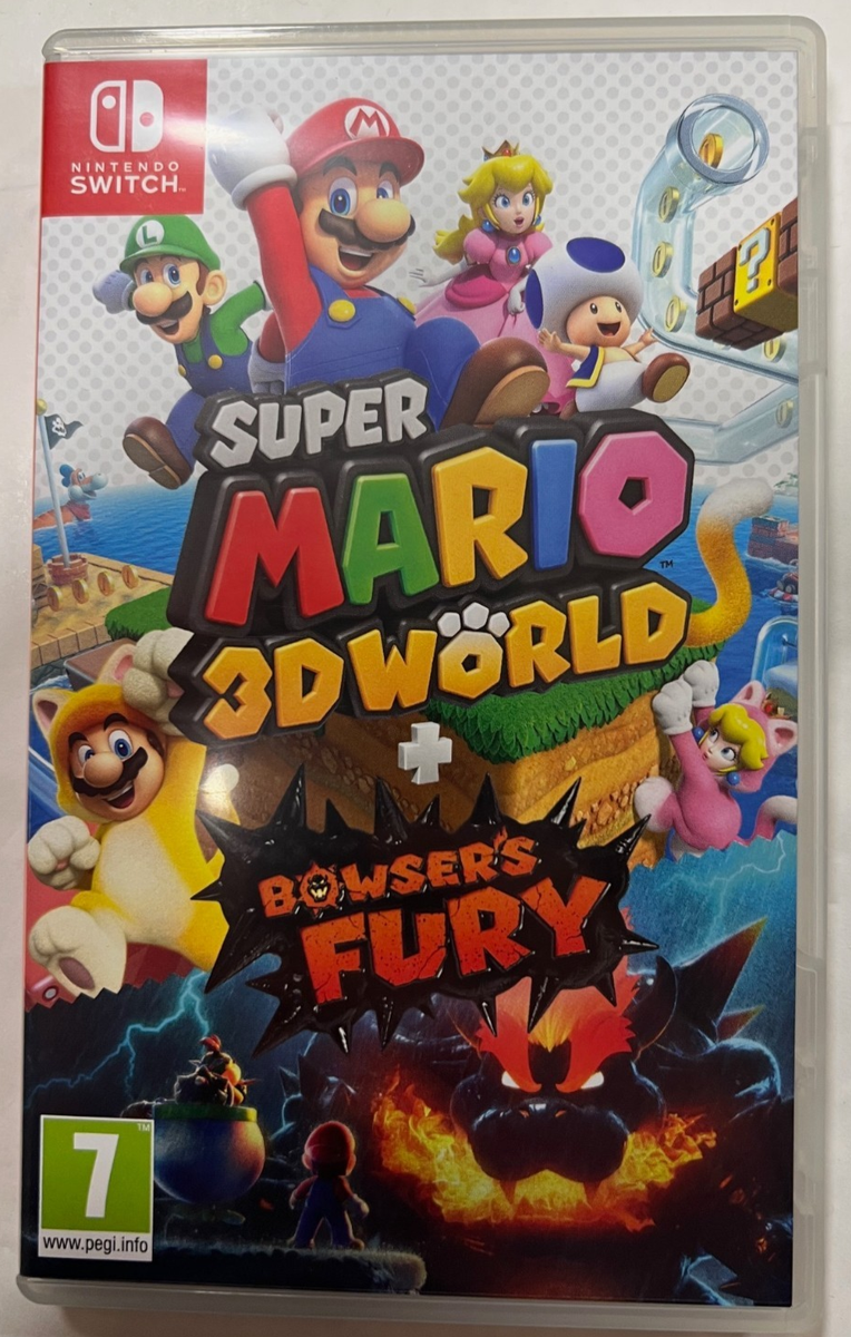 Super Mario 3D World + Bowsers Fury NINTENDO SWITCH USED