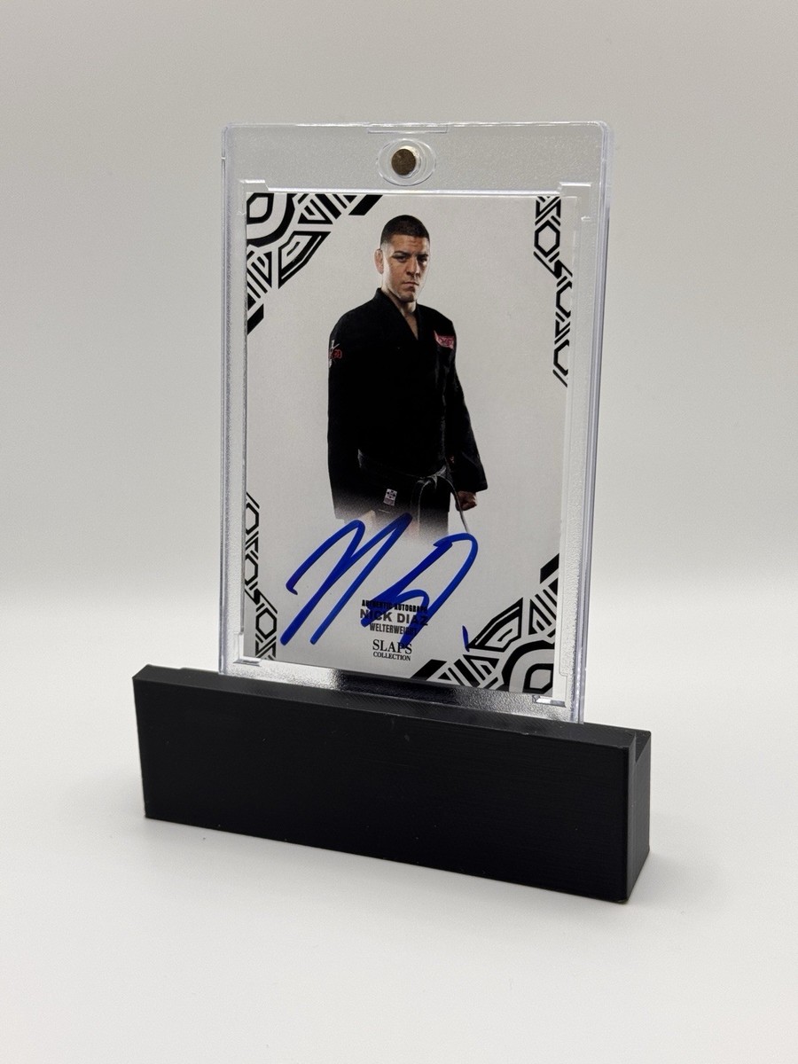 2026 UFC Nick Diaz Autographed Slaps Collection Black | eBay