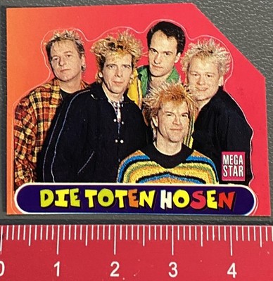 Die toten Hosen    Mega Star  Mini Aufkleber/Sticker      (SB1-3-11)