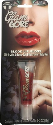 Glam Gore Blood Lip Gloss Makeup Costume Accessory
