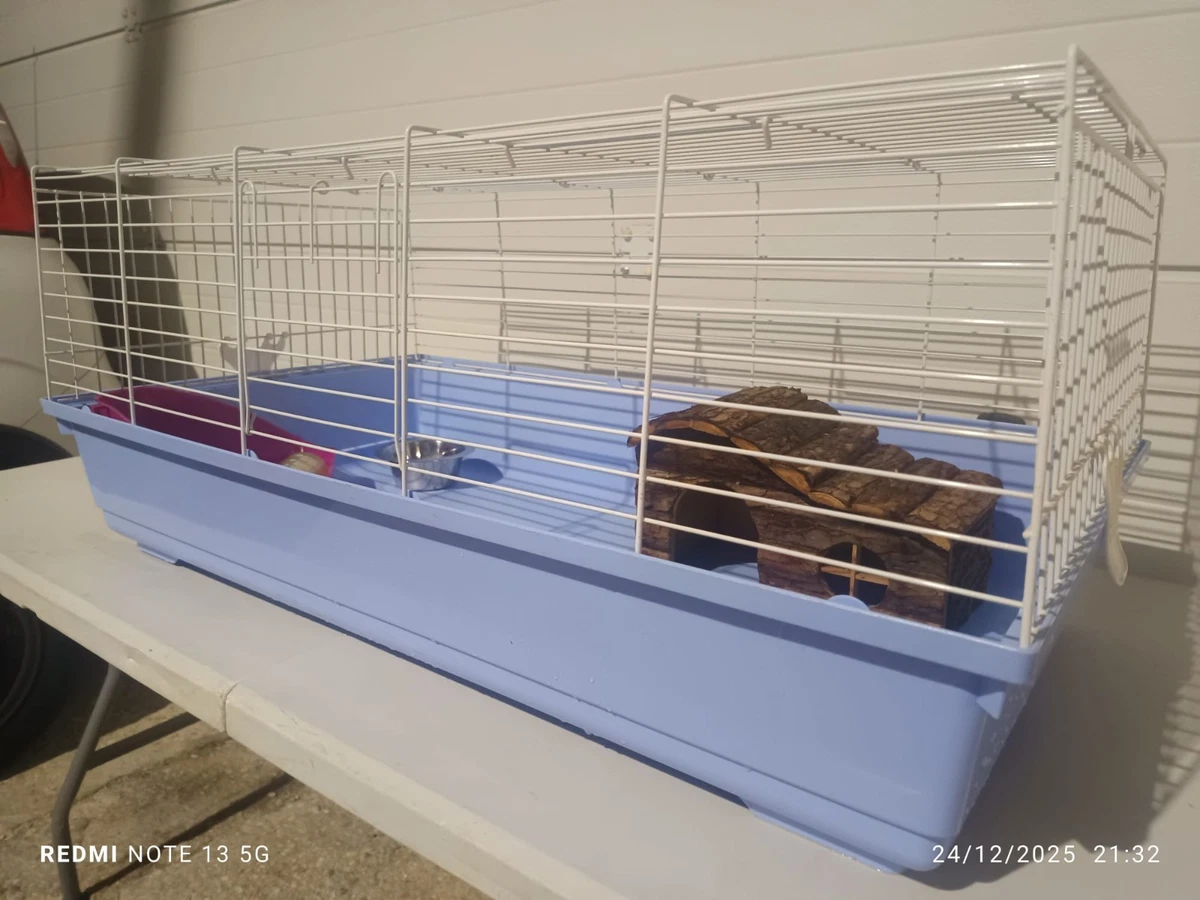 MonsterShop - Pollaio Recinzione Recinto Per Capi Pollame Galline Polli Aia Animali Stia Gabbia Con Tettoia Impermeabile 4x8x2m - Foto 3