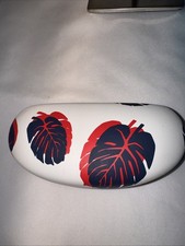 Lucky Brand Hard Metal Clamshell Eyeglasses Case