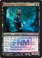 1 x Gatekeeper of Malakir - Foil FNM 2010 - Unique & Misc. Promos - Light Play -