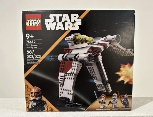LEGO Star Wars V-19 Torrent Starfighter 75432 ***Factory Sealed***