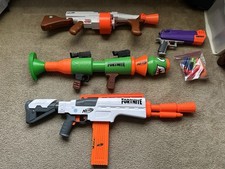 Nerf Fortnite DG & IR-6 Lot Of 4 Blasters Tes...