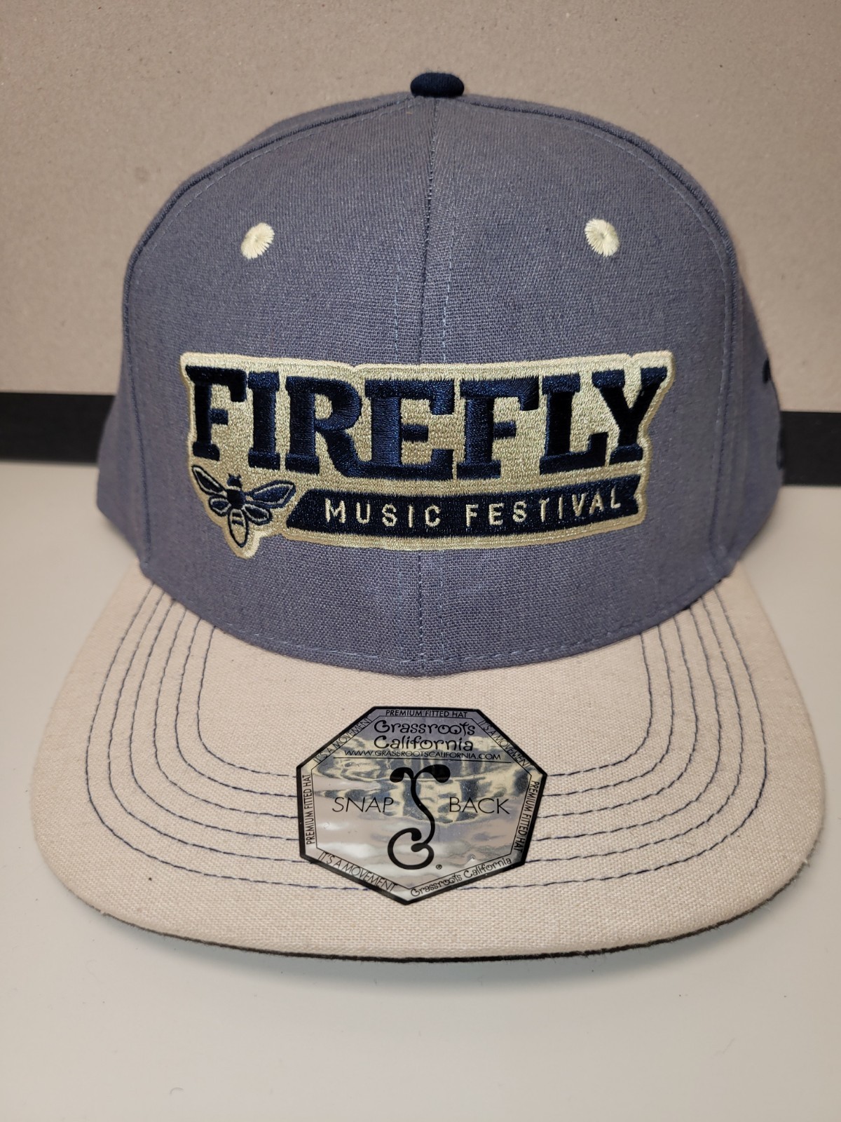 Firefly Music Festival Hat Snapback Grassroots California Adjustable