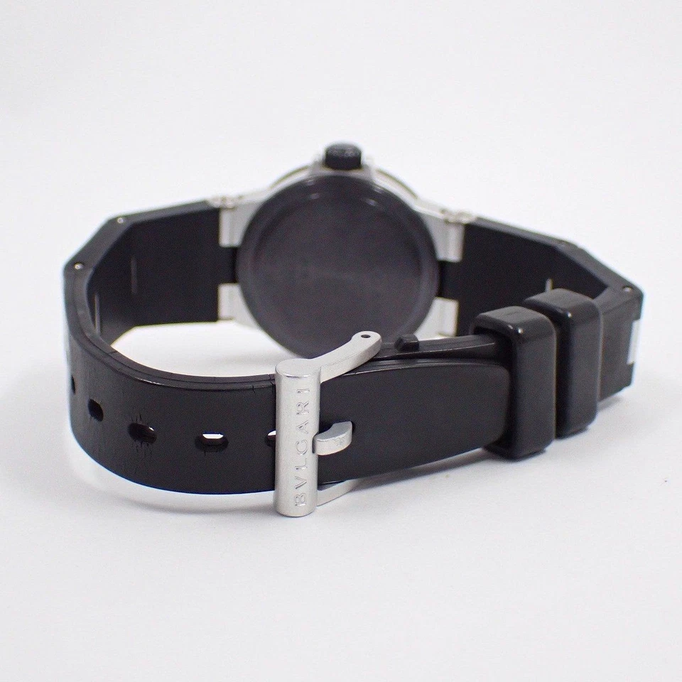 Orologio donna Bvlgari alluminio quarzo AL29A quadrante argento cinturino... - Immagine 3 di 4