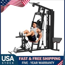 Workout Station Multifunctional Full Body Exercise Machine Workout for Home Gym