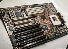 Socket 7 AT Iwill P55TU Motherboard (430HX) w SCSI + CPU & 16 MB RAM + Bonus