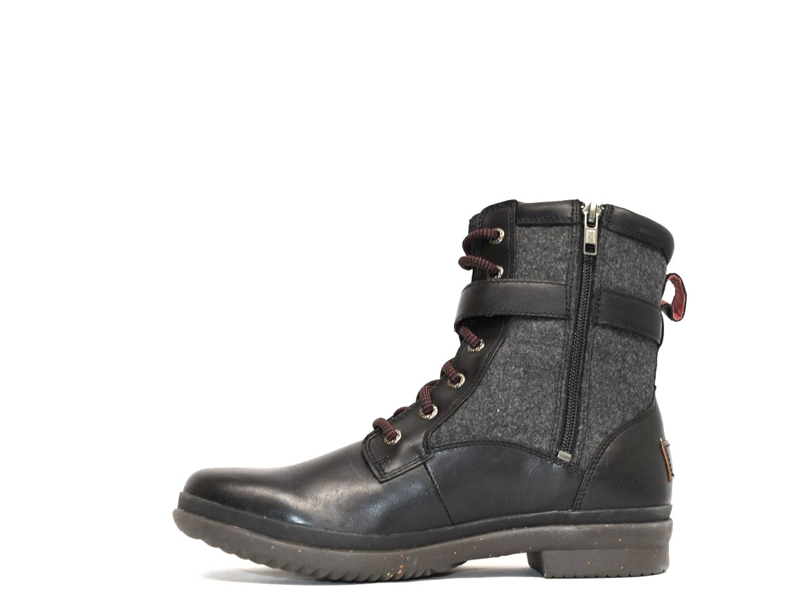New! Ugg Kesey Waterproof Boot Black Wool Size 8 1005264 DD540 image 2