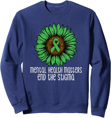 Mental Health Matters End The Stigma Awareness Unisex Crewneck Sweatshirt