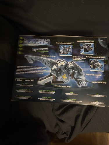 BattleField Earth PSYCHLO BATTLECRAFT 1999 vintage con attacco missilistico esplosivo nuovo con scatola - Foto 3 di 3