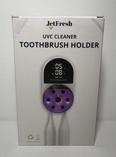 JetFresh UVC Toothbrush Holder Cleaner UV Sterilizer USB-C Rechargeable ESX9