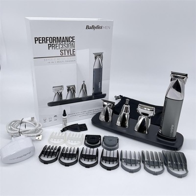 BaByliss Super-X Metal 15-in-1 Multi Trimmer mit magnetischen Aufsätzen und Lade