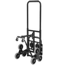 Portable 330 LBS Stair Climber Cart, 10-Wheel Hand Truck for Moving Shopping