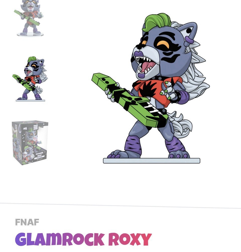 Youtooz: Five Nights at Freddy's Collection - Glamrock Roxy Vinyl