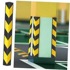 12 Pack Garage Wall Corner Guards, 31" Rubber Edge Protectors with Reflective