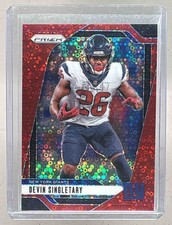 Devin Singletary 2024 Panini Prizm #213 No Huddle Red /75