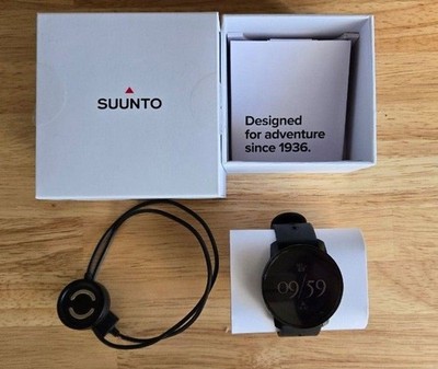 Suunto 9 Peak All Black Titanium Smartwatch Digital GPS HR Wearable Tech