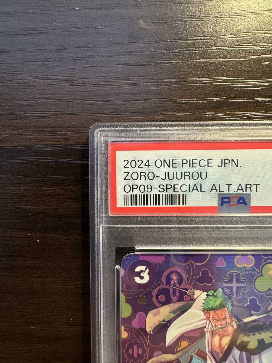 PSA 10 Zoro-Juurou SP OP05-067 R Emperors New World OP09 ONE PSA 10 Zoro-Juurou SP OP05-067 R Emperors New World OP09 ONE