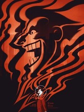 2022 Phantom City Creative Batman THE LAST LAUGH Variant Poster Mondo In Hand
