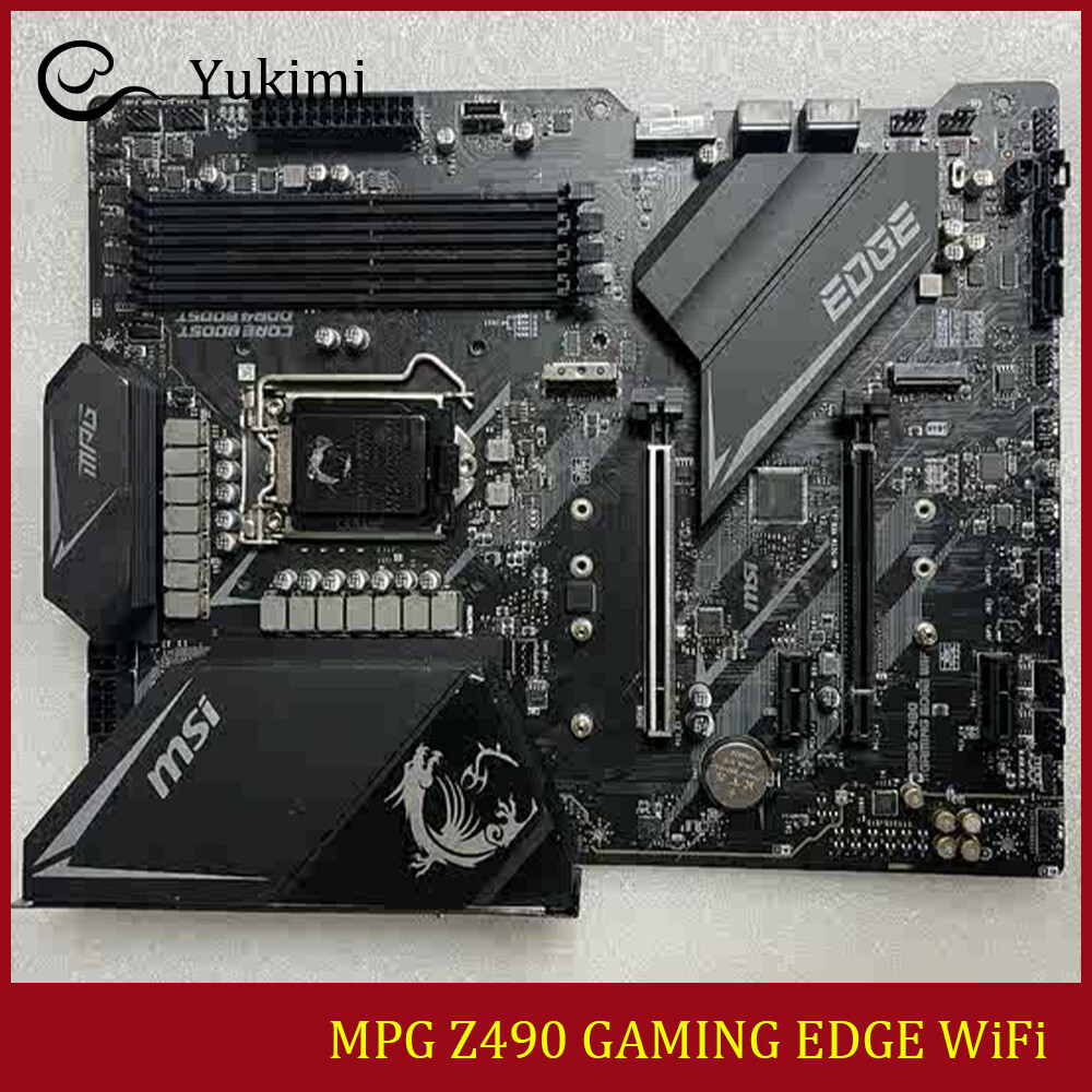 マザーボード MPG Z490 GAMING PLUS Intel Pentium G6400 MSI MPG Z490 GAMING PLUS ATX Gaming Motherboard (10th Gen