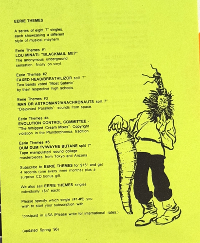 The Evolution Control Committee - The Whispped Cream Mixes - 7" RECORD - Picture 3 of 4