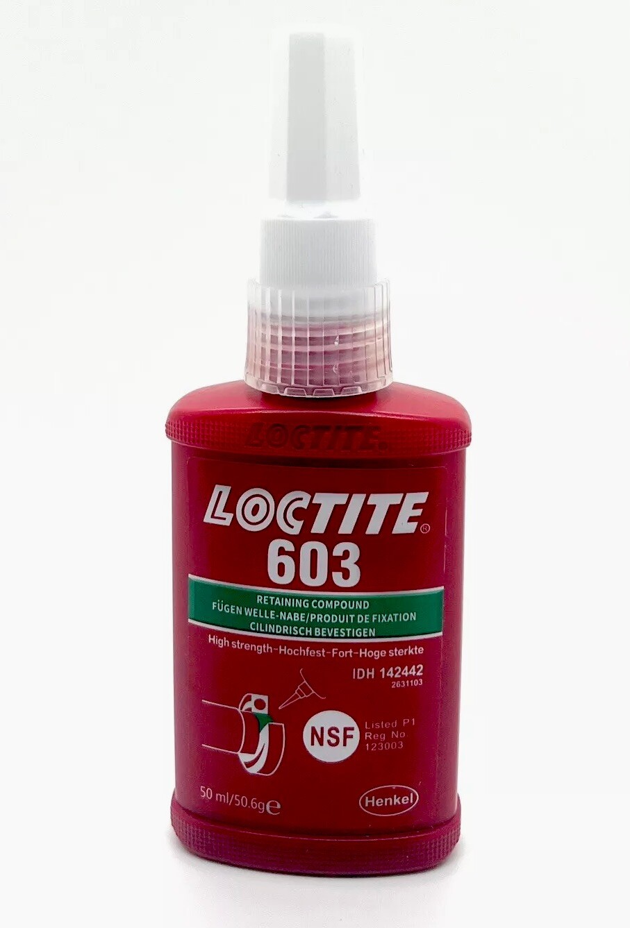 Loctite 603 High Strength Threadlocker Retaining Compound Metal Adhesive 50ml
