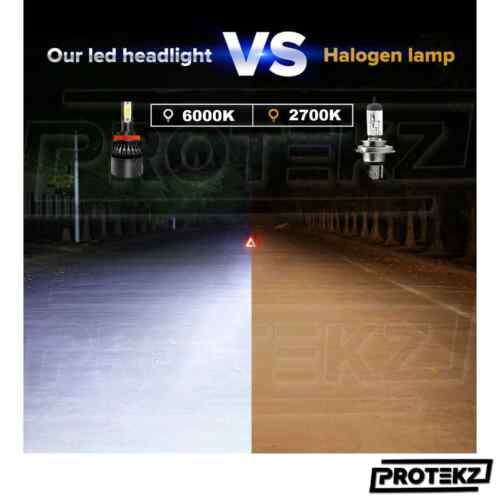 Kit de faros LED H10 9145 6500K para luz antiniebla Ford F150 F250 F350 Super Duty - Imagen 11 de 12